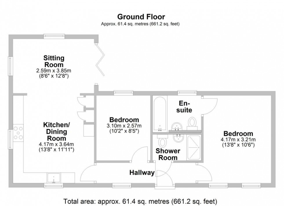 Floorplan for Owl Barn Long Itchington Road, Hunningham, Leamington Spa, CV33