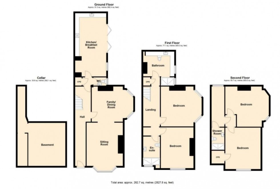 Floorplan for Leam Terrace,  Leamington Spa, CV31