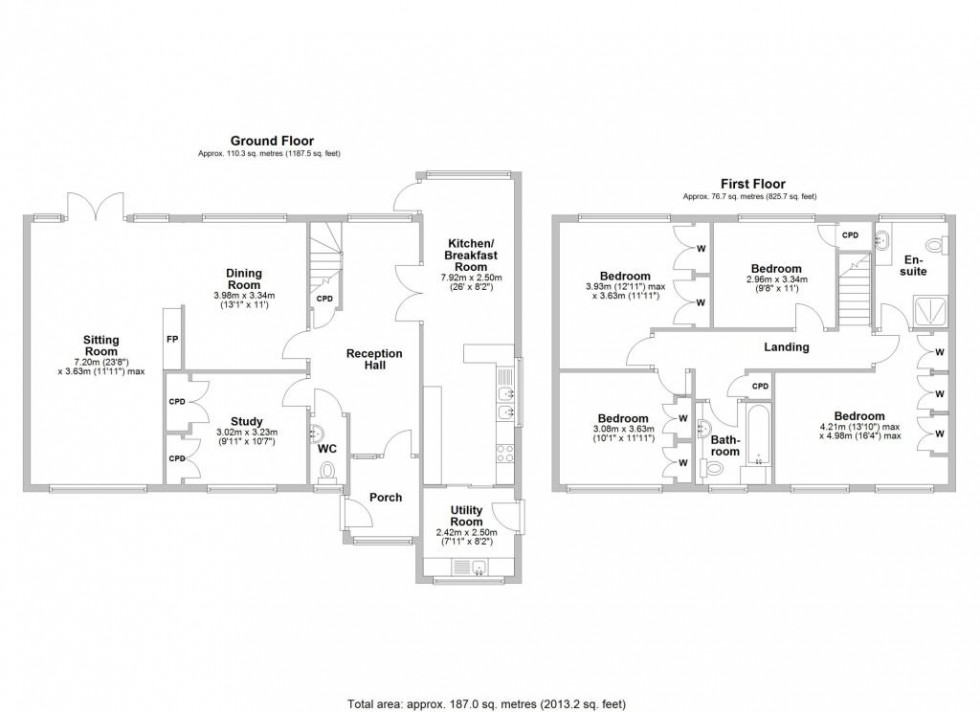 Floorplan for St. Marks Road,  Leamington Spa, CV32