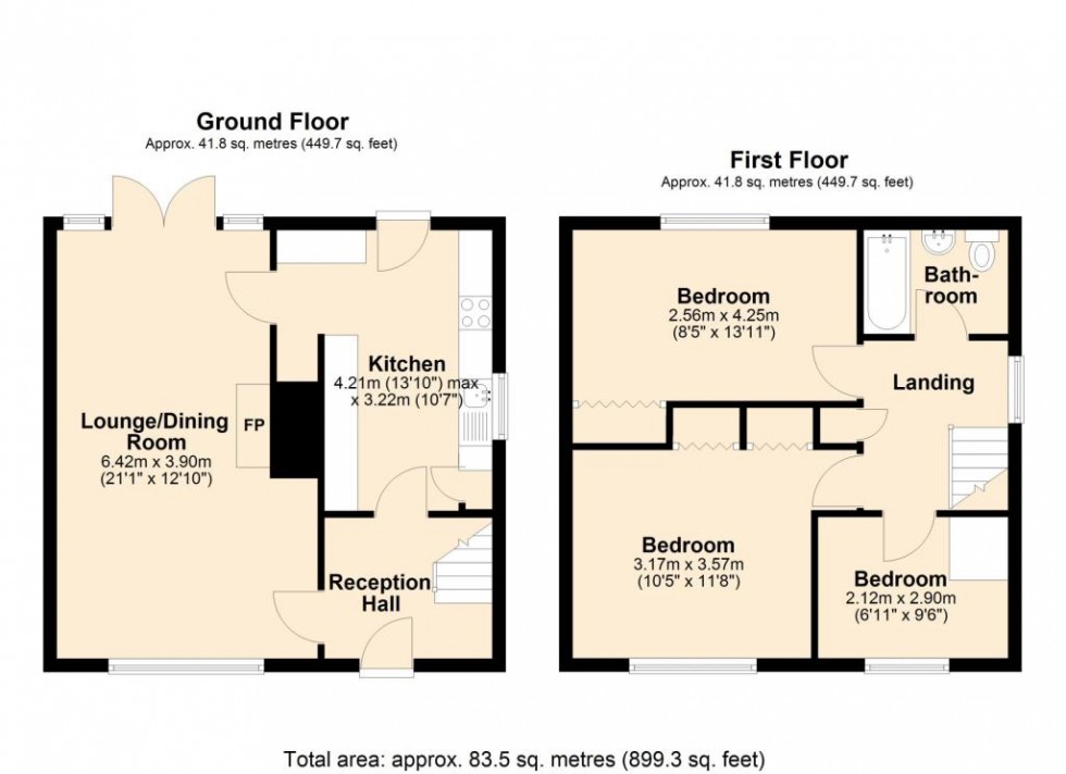 Floorplan for Edmondscote Road,  Leamington Spa, CV32