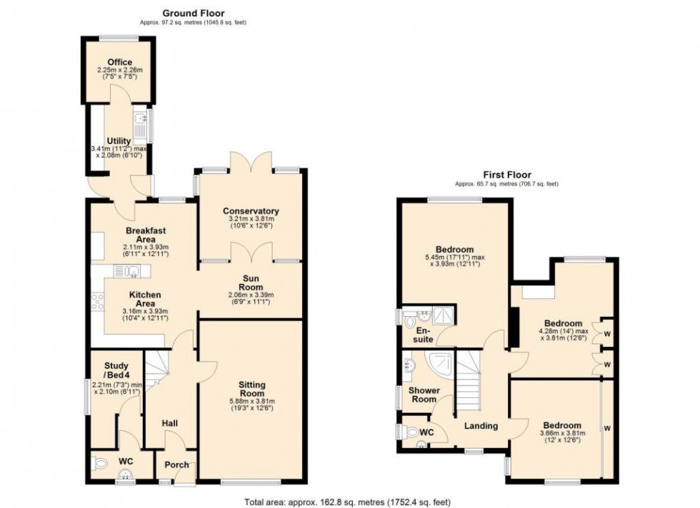 Floorplan for Ufton Fields,  Leamington Spa, CV33