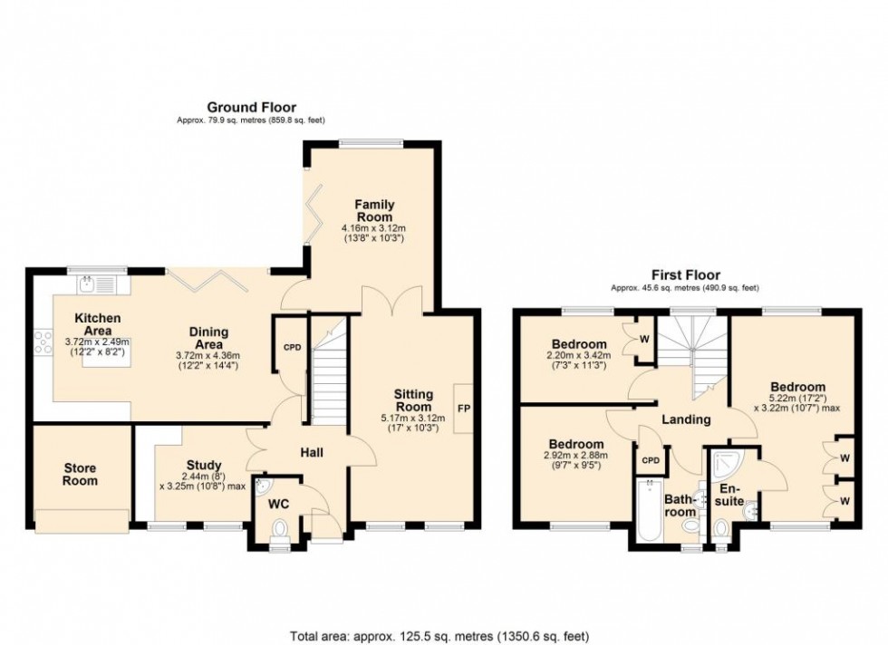 Floorplan for Wake Grove,  Warwick, CV34